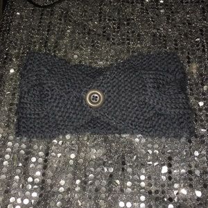 Navy blue ear warmer/headband